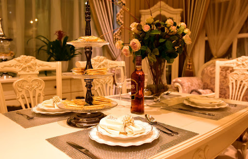 Title 2, Goldenes Serviettenring-Set für Restaurants und...