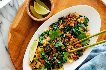 Spicy Kale and Coconut Fried Rice