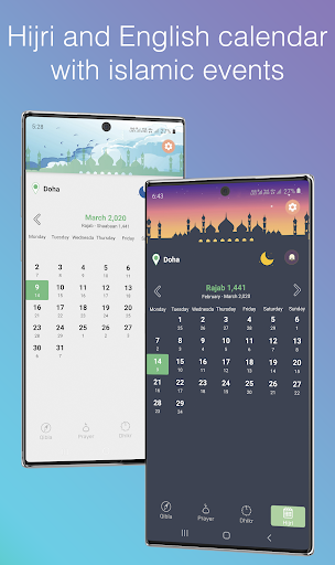 Qibla Finder - Athan, Qibla Compass, Prayer Times