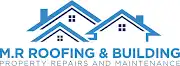 MR Roofing and Building Logo