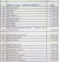 Hare Srinivas Restaurant menu 4