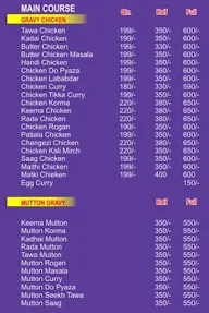 Nawabi Chicken House menu 1