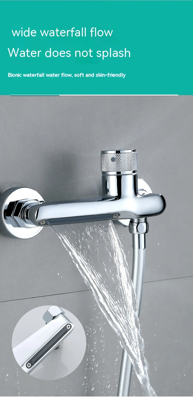 Title 2, Banyo bakır duş bataryası, sıcak ve soğuk karış...