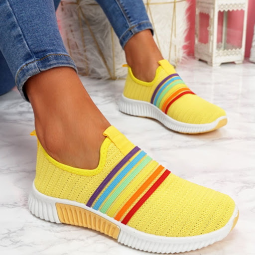 Title 5, Breathable Flying Mesh Casual Shoes Lightweight...