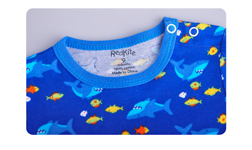 Title 7, Embroidered Cotton Childrens Short-sleeved Jum...