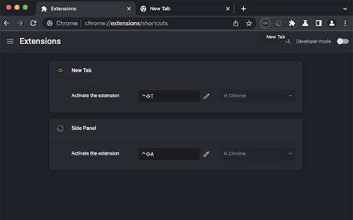 New Tab