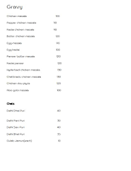 JP Foods menu 3