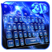 Lightning Storm 3D Live Keyboard 10001001 Icon