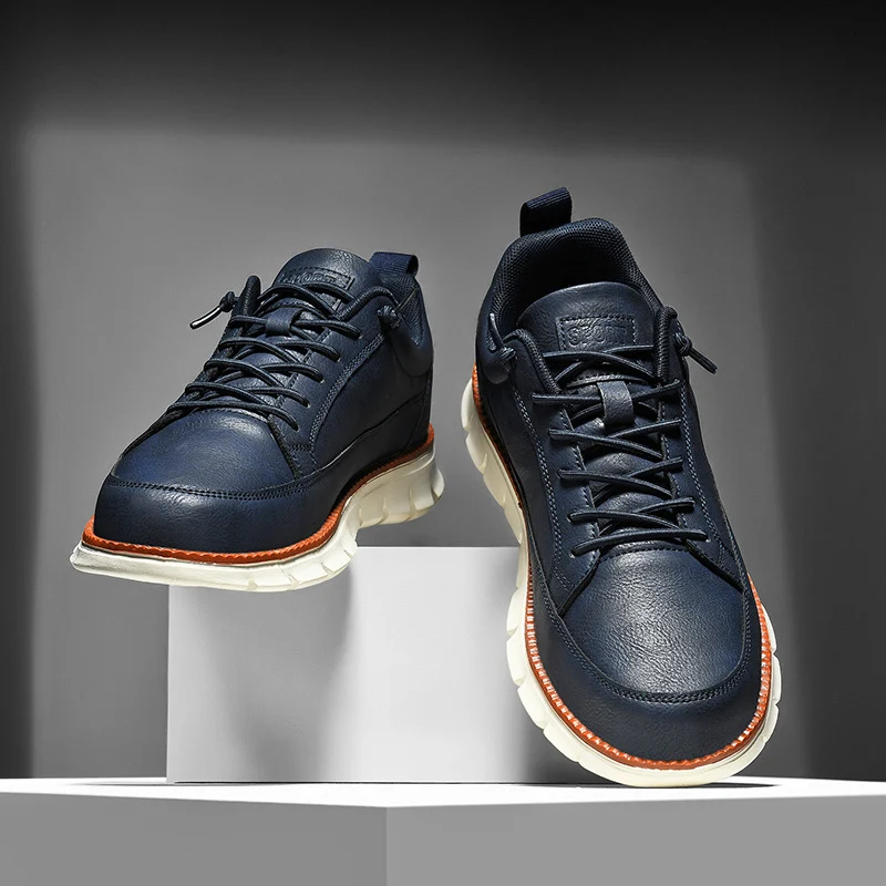 Büyük Beden Erkek Spor Ayakkabısı Yumuşak Tabanlı Taşınabilir Çok Yönlü Sneaker Her Zaman Rahatlık ve Şıklık İçin Mükemmel.
