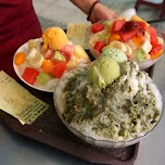 amazing Taiwanese shaved ice dessert in Kaohsiung, Taiwan 