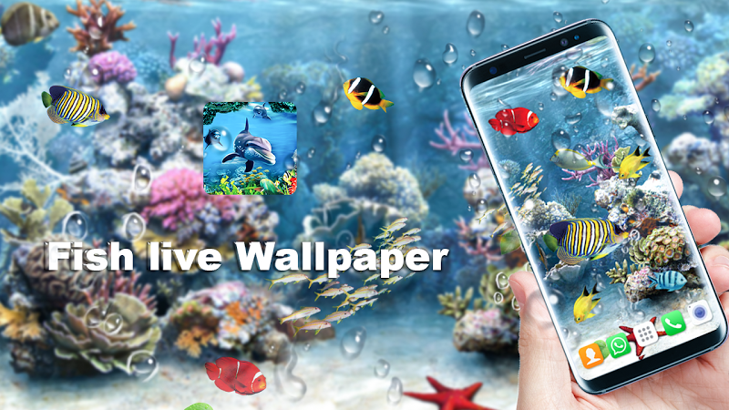 Aquarium Fish Live Wallpaper 3D:Fish Background HD - Latest version for  Android - Download APK