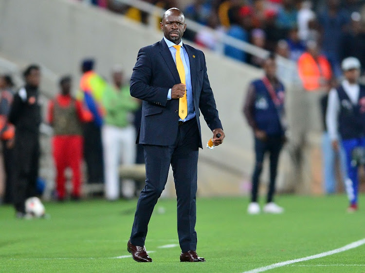 Steve Komphela, coach of Kaizer Chiefs during the Absa Premiership 2017/18 football match between Polokwane City and Kaizer Chiefs at Peter Mokaba Stadium, Polokwane on 31 October 2017.