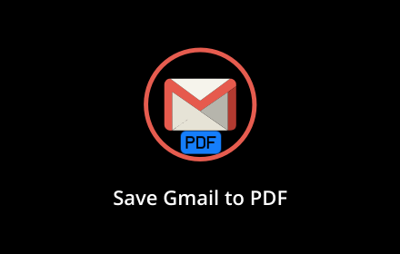 Save Gmail to PDF small promo image