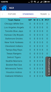 Baseball Live scores - Standings, league & fixture(圖6)-速報App