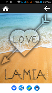 Write Your Name Beautifully On Sand(圖5)-速報App