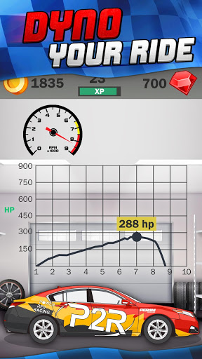 Screenshot P2R Power Rev Roll Racing Game