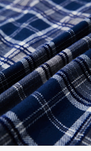 Title 5, Mens Heavy High Street Brushed Plaid Shirt, a ...