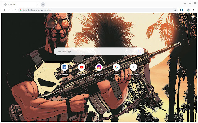 The Punisher Marvel Comics Wallpapers New Tab