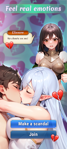 Screenshot Anime Dating Sim: Novel & Love