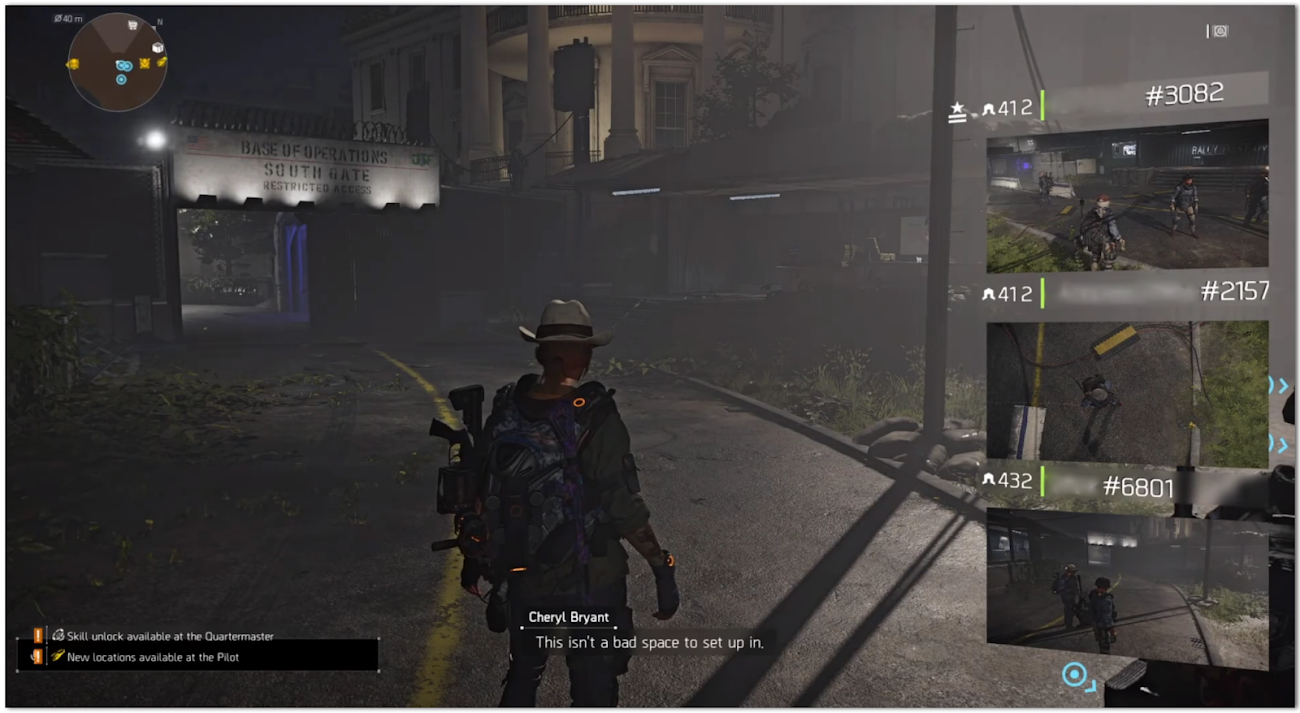 Screenshot of Stream Connect on The Division 2