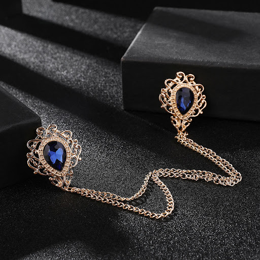 Title 3, Fashion Shirt Collar Chain Raindrop Enhance you...