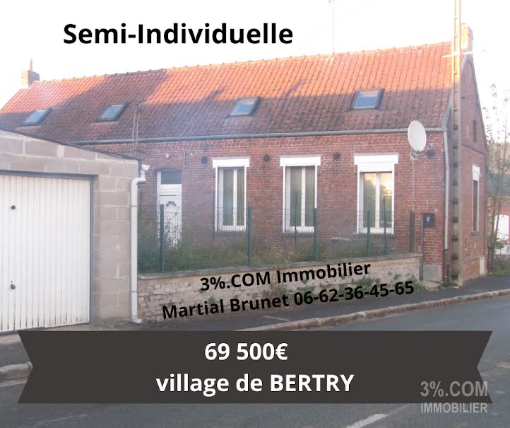 Vente maison 3 pièces 80 m² à Caudry (59540), 67 000 €