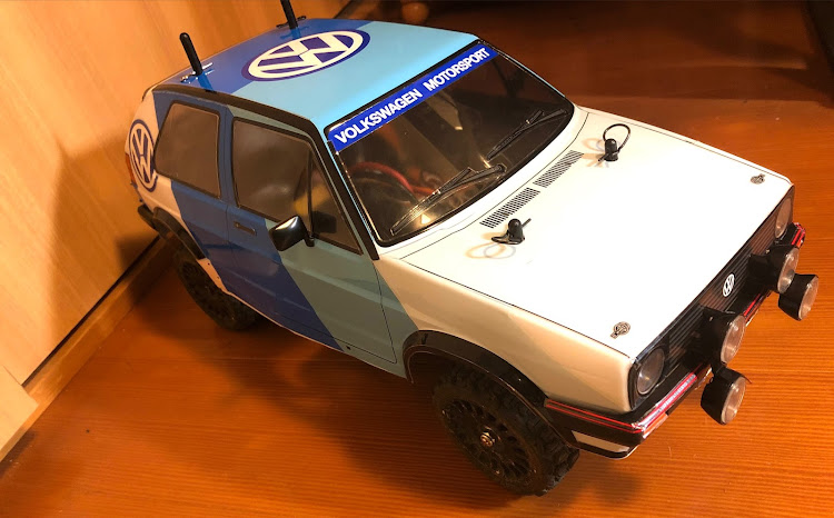 トクホンさんが投稿したラジコンネタですいません・ワーゲン祭り・vw・ラリーに関するカスタム事例の投稿画像2枚目
