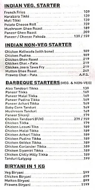 Sharvi Family Kitchen menu 1