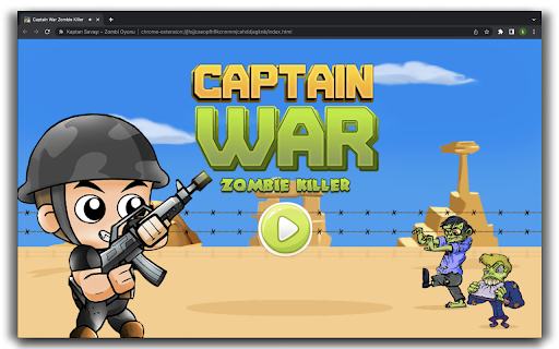 Captain War - Zombie Game