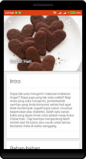 Screenshot 300+ Resep Kue Kering & Basah