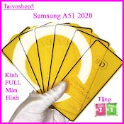 Kính Cường Lực Samsung A51 2020 Full Màn Hình, Ảnh Thực Shop Tự Chụp, Tặng Kèm Bộ Giấy Lau Kính Taiyoshop5