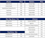 Smokeys Briyani N Kebabs menu 1