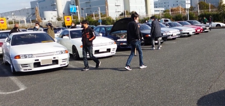 スカイラインの大黒ミーティング・ゲリラMT・素晴らしい出会い・オートアンテナ交換・オートアンテナ復活に関するカスタム事例の投稿画像10枚目