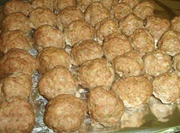 Chelle's Famous Turkey Meatballs