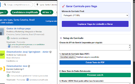 NextRole: AI-Powered Resume Matcher screenshot 1