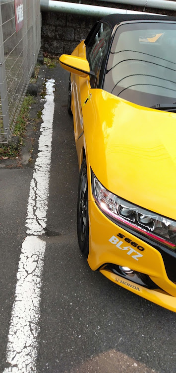 S660のお正月勤務・職場駐車場で撮影・端っこぐらし・愛車内で休憩・女性オーナーに関するカスタム事例の投稿画像1枚目