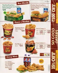 KFC menu 1