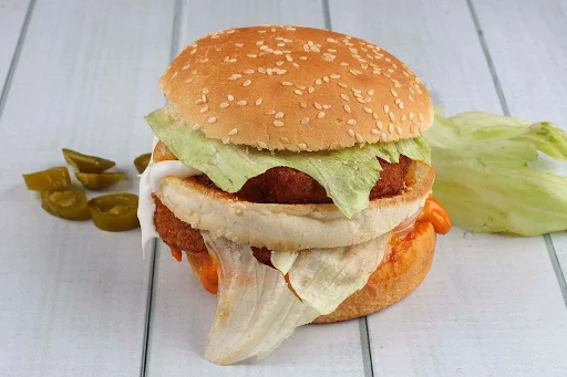 Spicy Masala Grilled Chicken Burger Combo