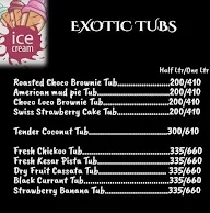 Snowbite Ice Cream & Shakes menu 4