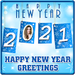 Cover Image of Télécharger Happy New Year Greetings 2021 2.1 APK