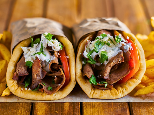 Traditional Mutton Shawarma Roll