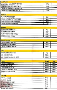 Bird Of Paradise Cafe menu 1