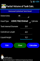 Volume of Tank Calculator Screenshot