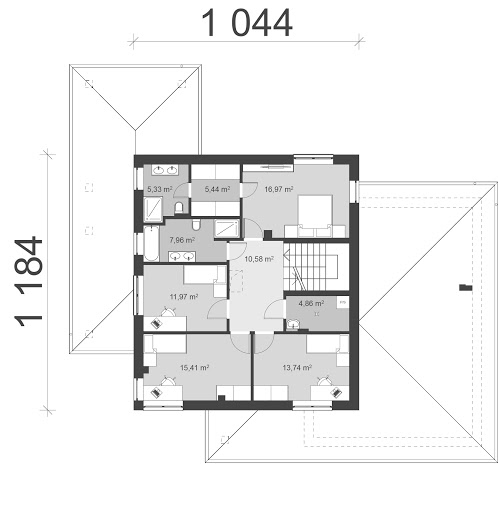 UA159v1 - Rzut piętra