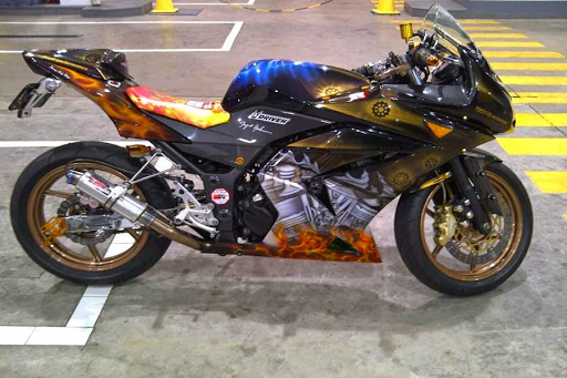 Modifikasi Kawasaki Ninja 250