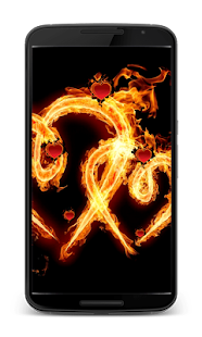 Lastest Fire Hearts Wallpaper APK for Android