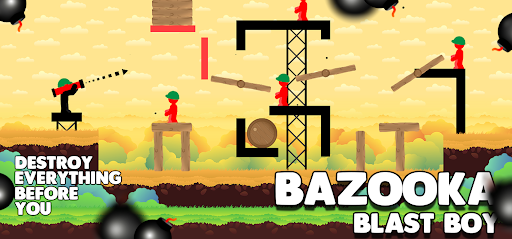 Screenshot Bazooka Shooting Game