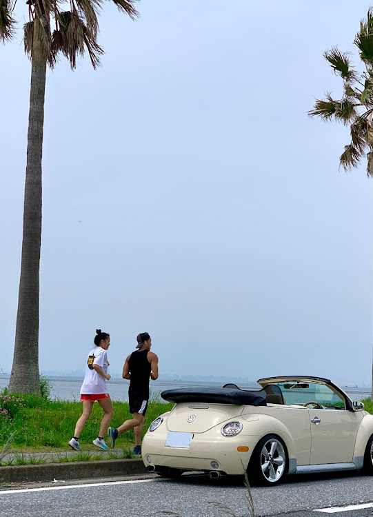 ニュービートル カブリオレの🌴千葉フォルニアがいちだいじ・またひとつ映えスポットの灯が消えた！？・オープンカーのある生活・ネオクラオーナーズミーティングに関するカスタム事例の投稿画像3枚目