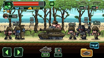 Metal Guns Fury : beat em up Screenshot