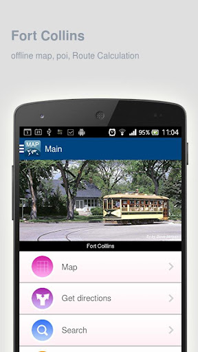 Fort Collins Map offline